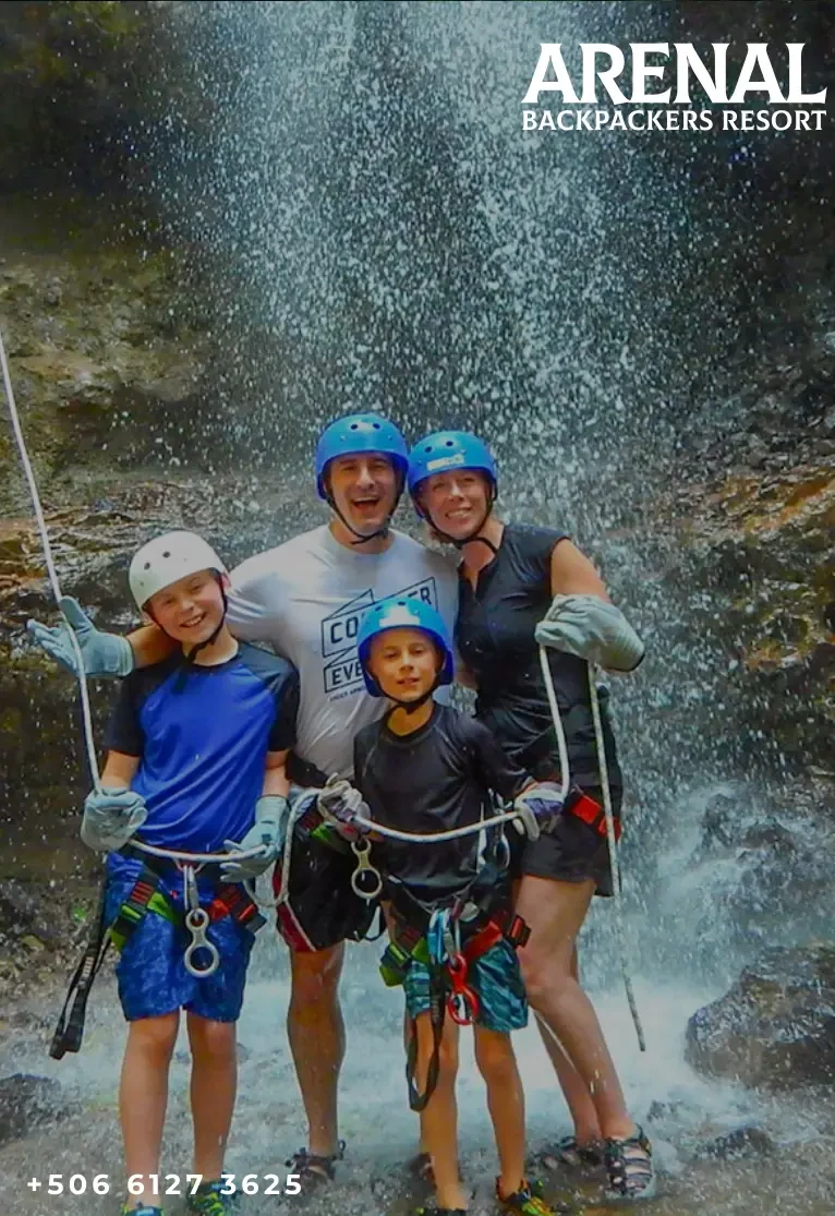 Canyoning — Waterfall Rappelling