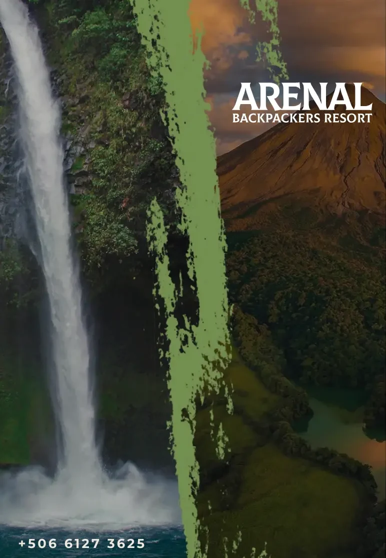 Waterfall + Volcano + Hot Springs